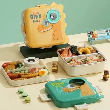 Avatar Dino Stainless Steel Lunch Box