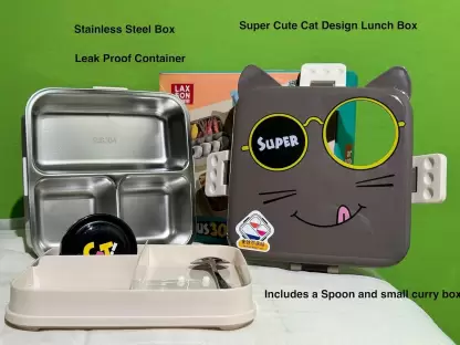 Avatar Cat Stainless Steel Lunch Box